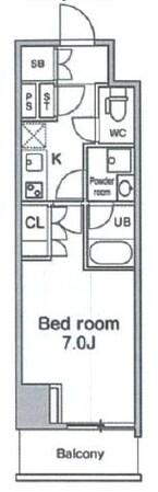 TLRレジデンス町田の物件間取画像